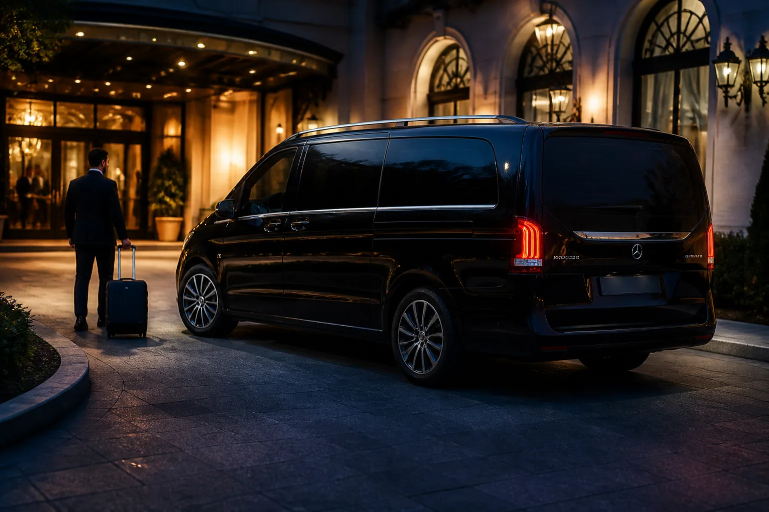 Mercedes-Benz V-Class campaign visual